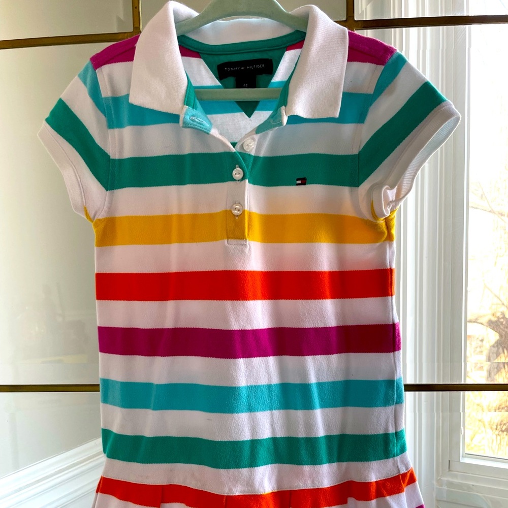 Tommy Hilfiger colourful striped dress